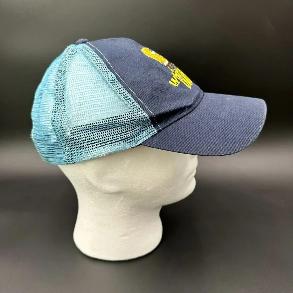 Sponge Bob Square Pants Strapback Cap Vintage Hat Blue Whatever Dude Universal‎
